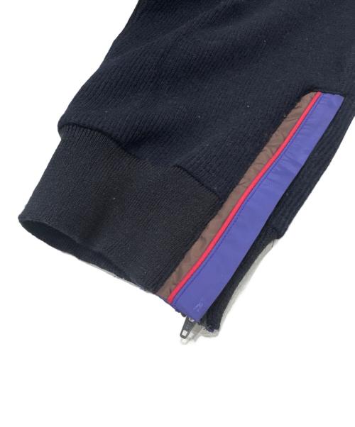 KOLOR（カラー）KOLOR (カラー) ドローコードニットロングパンツ ブラック サイズ:SIZE1の古着・服飾アイテム