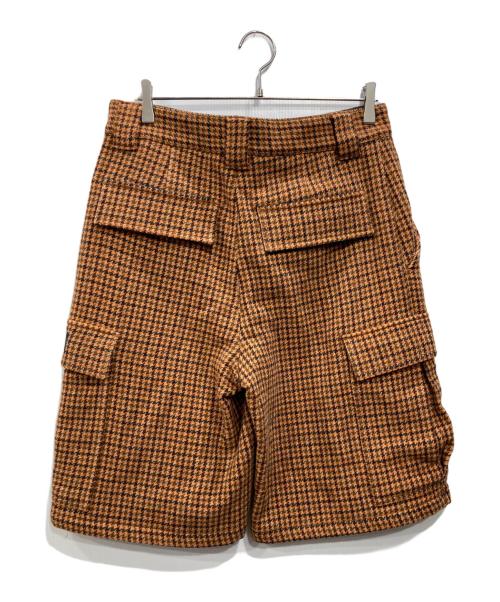 MSGM（エムエスジーエム）MSGM (エムエスジーエム) ウールカーゴショーツ ブラウン サイズ:SIZE46の古着・服飾アイテム