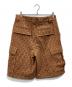 MSGM (エムエスジーエム) ウールカーゴショーツ ブラウン サイズ:SIZE46：8000円