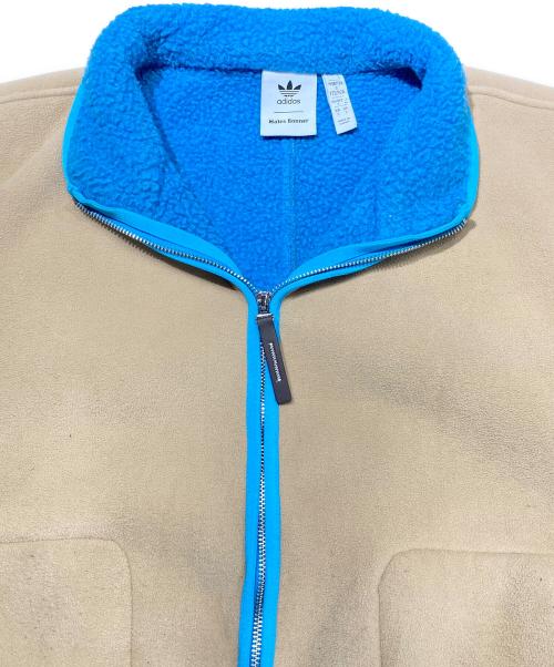 adidas Originals（アディダスオリジナル）adidas Originals (アディダスオリジナル) WALES BONNER (ウェールズボナー) WB FLEECE JKT ベージュ サイズ:Mの古着・服飾アイテム