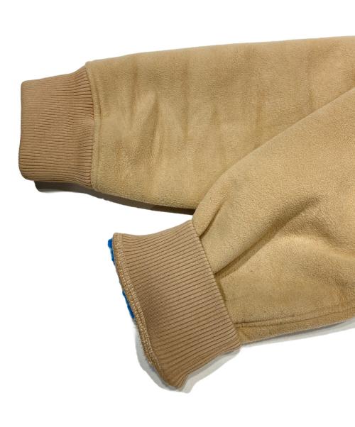 adidas Originals（アディダスオリジナル）adidas Originals (アディダスオリジナル) WALES BONNER (ウェールズボナー) WB FLEECE JKT ベージュ サイズ:Mの古着・服飾アイテム