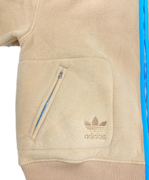 adidas Originals（アディダスオリジナル）adidas Originals (アディダスオリジナル) WALES BONNER (ウェールズボナー) WB FLEECE JKT ベージュ サイズ:Mの古着・服飾アイテム