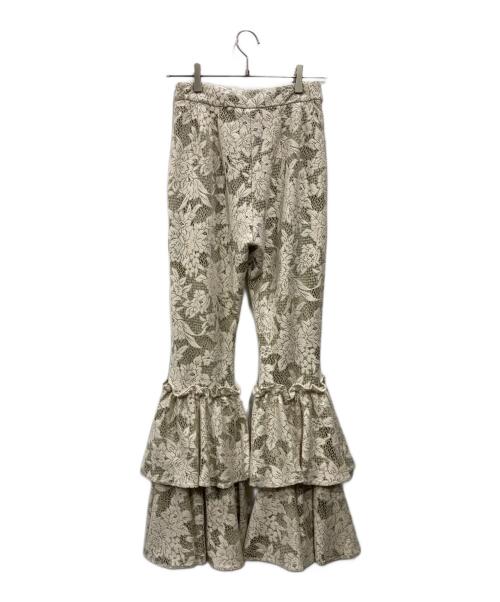 rurumu:（ルルムウ）rurumu: (ルルムウ) レースパンツ アイボリー サイズ:Mの古着・服飾アイテム