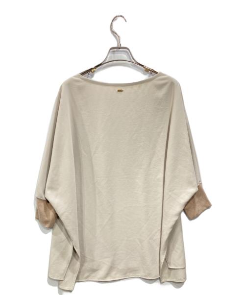 COLLAGE GALLARDAGALANTE（コラージュ ガリャルダガランテ）COLLAGE GALLARDAGALANTE (コラージュ ガリャルダガランテ) ドルマンスリーブブラウス ベージュ サイズ:Fの古着・服飾アイテム
