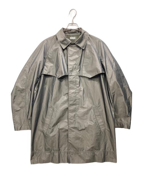 kolor/BEACON（カラービーコン）kolor/BEACON (カラービーコン) ステンカラーコート メタルグレー サイズ:3の古着・服飾アイテム