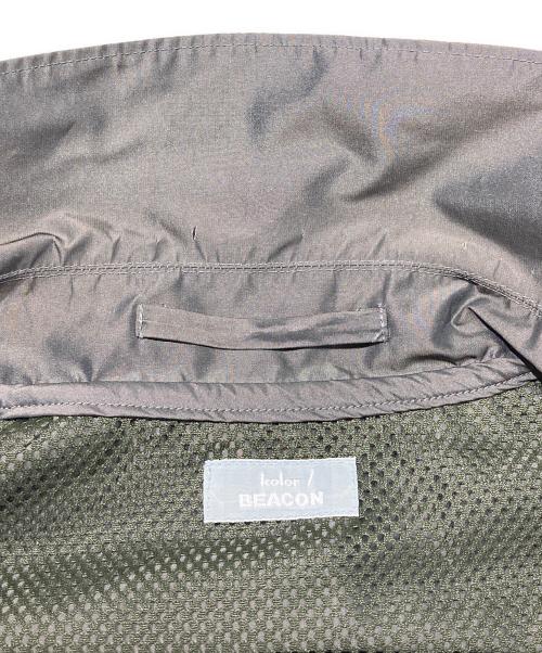 kolor/BEACON（カラービーコン）kolor/BEACON (カラービーコン) ステンカラーコート メタルグレー サイズ:3の古着・服飾アイテム