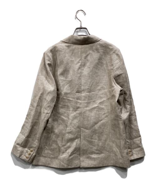 SLOBE IENA（スローブ イエナ）SLOBE IENA (スローブ イエナ) リネンジャケット ベージュ サイズ:Freeの古着・服飾アイテム