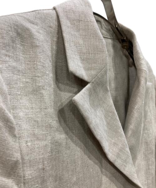 SLOBE IENA（スローブ イエナ）SLOBE IENA (スローブ イエナ) リネンジャケット ベージュ サイズ:Freeの古着・服飾アイテム