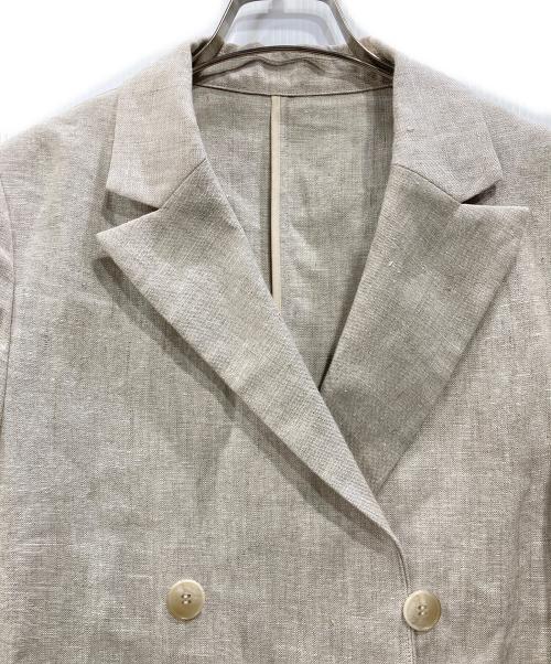 SLOBE IENA（スローブ イエナ）SLOBE IENA (スローブ イエナ) リネンジャケット ベージュ サイズ:Freeの古着・服飾アイテム