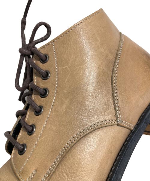 PADRONE（パドローネ）PADRONE (パドローネ) サイドジップブーツ ベージュ サイズ:41の古着・服飾アイテム