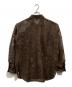 EPOCA (エポカ) フィオーレオパール シアーシャツ ブラウン サイズ:L：9000円