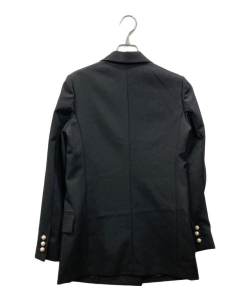 MADISON BLUE（マディソンブルー）MADISON BLUE (マディソンブルー) REVER PEARL GARBO JACKET ブラック サイズ:Ｓの古着・服飾アイテム