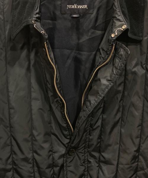 NEWYORKER（ニューヨーカー）NEWYORKER (ニューヨーカー) 中綿ハンティングジャケット ネイビー サイズ:Sの古着・服飾アイテム
