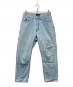 X-LARGE×SONIC THE HEDGEHOGエクストララージ×ソニックザヘッジホッグ）の古着「デニムパンツ」｜インディゴ