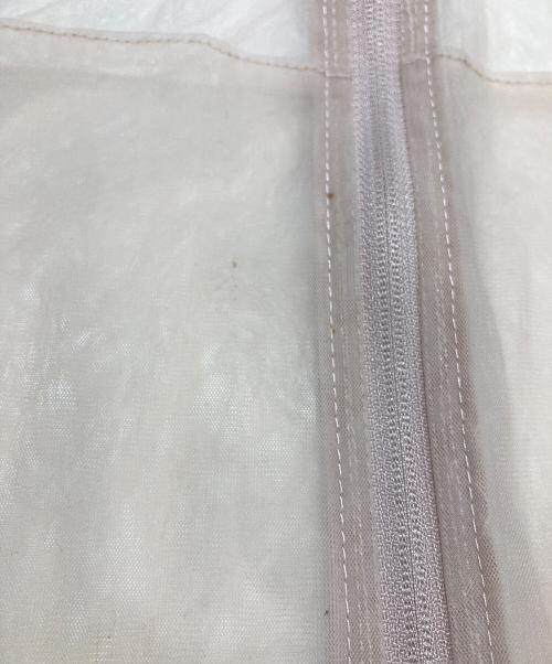 sculptor（スカルプター）SCULPTOR (スカルプター) Mesh Sheer Zip-Up Jacket ベージュ サイズ:Ｓの古着・服飾アイテム