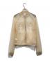 SCULPTOR (スカルプター) Mesh Sheer Zip-Up Jacket ベージュ サイズ:Ｓ：7000円