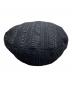 Chapeau d' O (シャポー ド オー) ベレー帽 ブラック サイズ:57.5cm：4000円