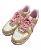 NIKEナイキ）の古着「AIR FORCE 1 '07 LV8」｜ブラウン×ピンク