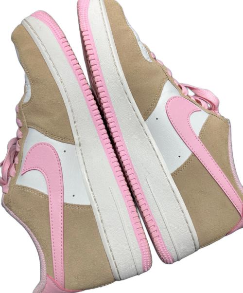 NIKE（ナイキ）NIKE (ナイキ) AIR FORCE 1 '07 LV8 ブラウン×ピンク サイズ:29.5㎝の古着・服飾アイテム