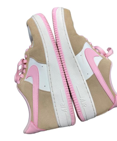 NIKE（ナイキ）NIKE (ナイキ) AIR FORCE 1 '07 LV8 ブラウン×ピンク サイズ:29.5㎝の古着・服飾アイテム
