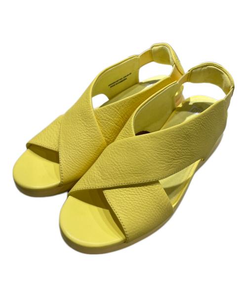CAMPER（カンペール）CAMPER (カンペール) バルーンサンダル イエロー サイズ:37の古着・服飾アイテム