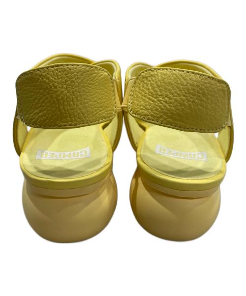 CAMPER（カンペール）CAMPER (カンペール) バルーンサンダル イエロー サイズ:37の古着・服飾アイテム