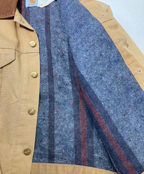 CarHartt（カーハート）CarHartt (カーハート) ダックトラッカージャケット ブラウン サイズ:36の古着・服飾アイテム