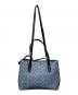 COACH (コーチ) シグネチャー 2WAYバッグ ブルー：6000円