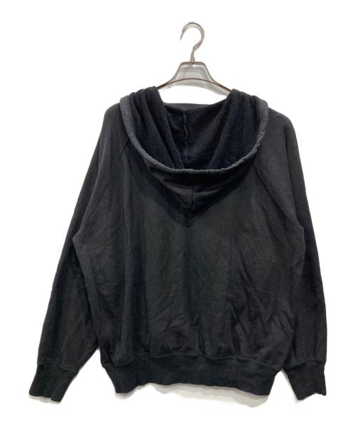 NICENESS（ナイスネス）NICENESS (ナイスネス) COURTNEY/スウェットフーディー ブラック サイズ:SIZE Mの古着・服飾アイテム