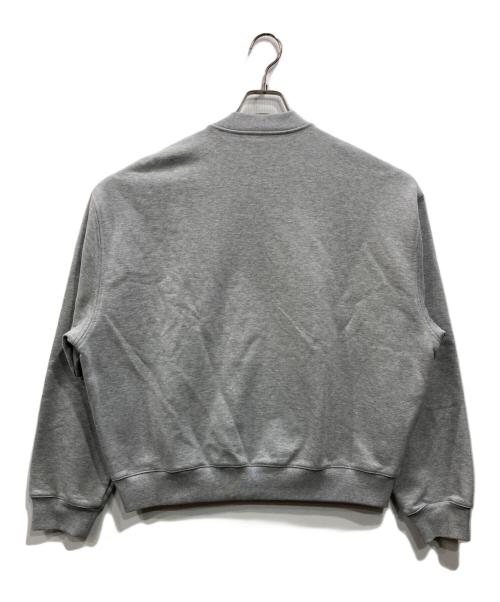 MARNI（マルニ）MARNI (マルニ) ロゴジップジャージカーディガン グレー サイズ:48の古着・服飾アイテム