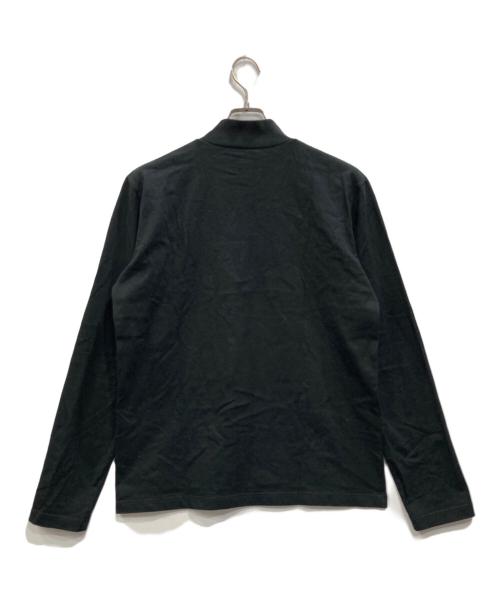 JOHN LAWRENCE SULLIVAN（ジョン ローレンス サリバン）JOHN LAWRENCE SULLIVAN (ジョン ローレンス サリバン) ロゴハイネックカットソー ブラック サイズ:Lの古着・服飾アイテム