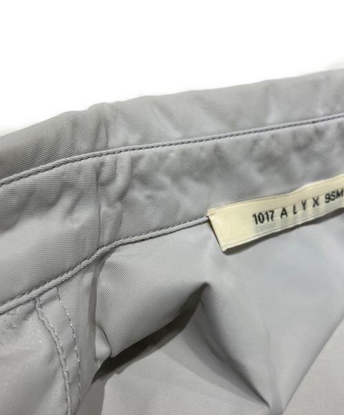1017 ALYX 9SM（テンセブンティーン アリクス ナインエスエム）1017 ALYX 9SM (アリクス) シャツジャケット グレー サイズ:Sの古着・服飾アイテム