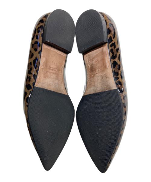 PELLICO（ペリーコ）PELLICO (ペリーコ) レオパードパンプス ブラウン サイズ:23.5㎝の古着・服飾アイテム