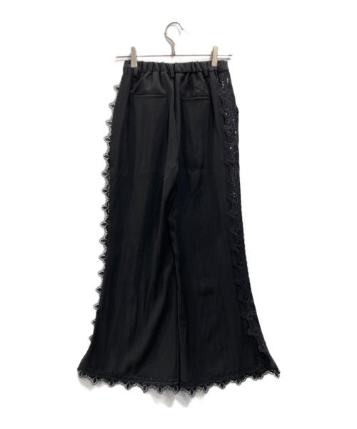 HARE（ハレ）HARE (ハレ) レースフレアパンツ ブラック サイズ:Freeの古着・服飾アイテム