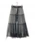 HARE（ハレ）の古着「チュールベルトスカート」｜ブラック
