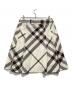BURBERRY LONDON (バーバリーロンドン) チェックスカート アイボリー サイズ:42：4000円