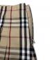 中古・古着 BURBERRY LONDON (バーバリーロンドン) ノヴァチェックスカート ベージュ サイズ:40：6000円