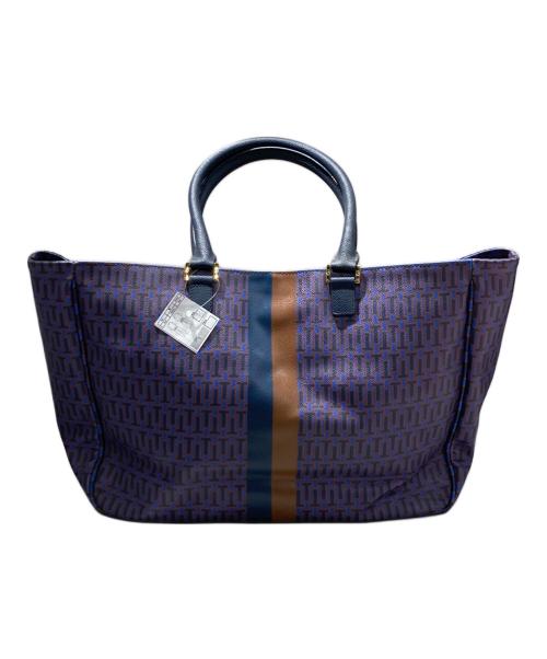 TORY BURCH（トリーバーチ）TORY BURCH (トリーバーチ) トートバッグ ネイビー サイズ:-の古着・服飾アイテム