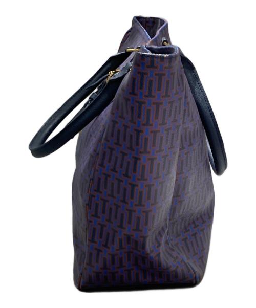 TORY BURCH（トリーバーチ）TORY BURCH (トリーバーチ) トートバッグ ネイビー サイズ:-の古着・服飾アイテム