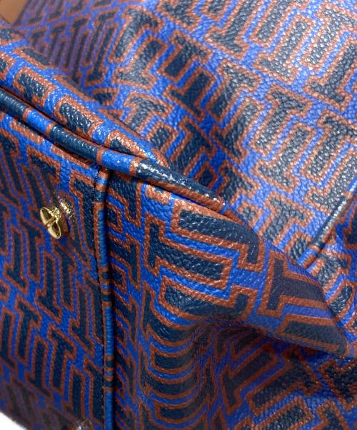 TORY BURCH（トリーバーチ）TORY BURCH (トリーバーチ) トートバッグ ネイビー サイズ:-の古着・服飾アイテム