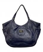 TORY BURCHトリーバーチ）の古着「トートバッグ」｜ネイビー