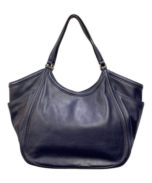 TORY BURCH（トリーバーチ）TORY BURCH (トリーバーチ) トートバッグ ネイビーの古着・服飾アイテム