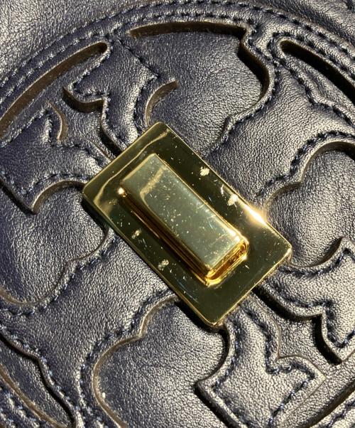 TORY BURCH（トリーバーチ）TORY BURCH (トリーバーチ) トートバッグ ネイビーの古着・服飾アイテム