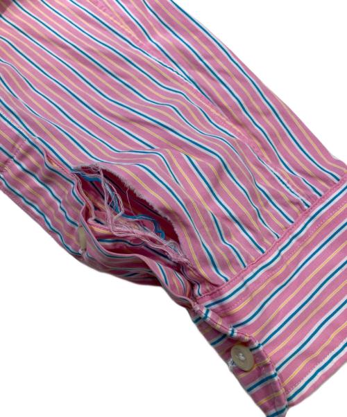 RALPH LAUREN（ラルフローレン）RALPH LAUREN (ラルフローレン) ストライプシャツ ピンク サイズ:Mの古着・服飾アイテム