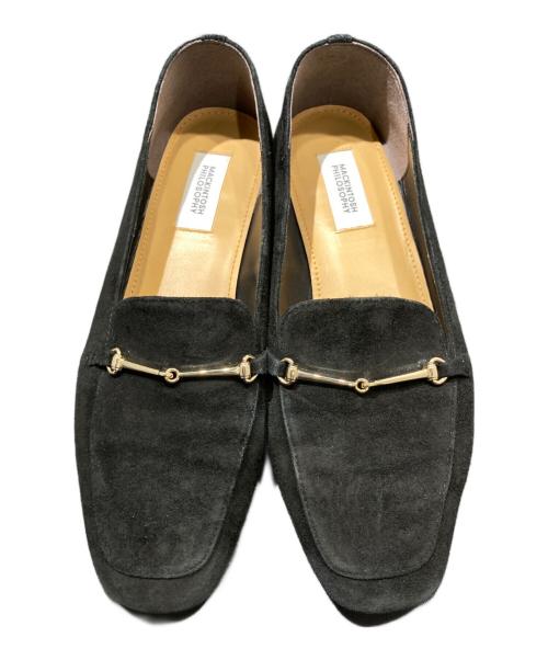 MACKINTOSH PHILOSOPHY（マッキントッシュ フィロソフィー）MACKINTOSH PHILOSOPHY (マッキントッシュ フィロソフィー) ビットローファー ブラック サイズ:23㎝の古着・服飾アイテム