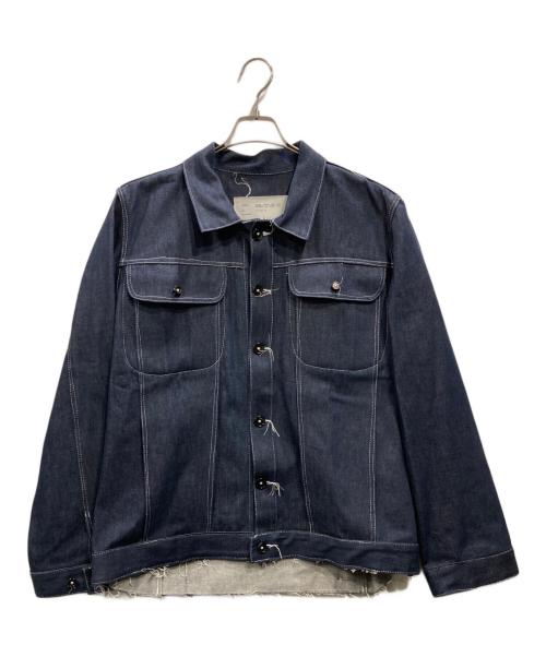 CAMIEL FORTGENS（カミエルフォートヘンス）CAMIEL FORTGENS (カミエルフォートヘンス) デニムジャケット インディゴ サイズ:Mの古着・服飾アイテム