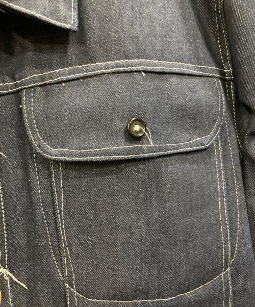 CAMIEL FORTGENS（カミエルフォートヘンス）CAMIEL FORTGENS (カミエルフォートヘンス) デニムジャケット インディゴ サイズ:Mの古着・服飾アイテム