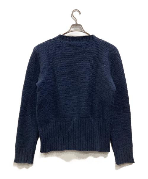 JIL SANDER（ジルサンダー）JIL SANDER (ジルサンダー) クルーネックニット ネイビー サイズ:46の古着・服飾アイテム