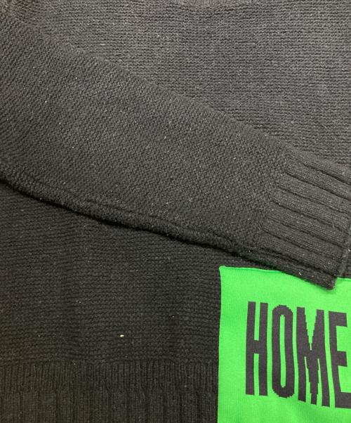 JIL SANDER（ジルサンダー）JIL SANDER (ジルサンダー) クルーネックニット ネイビー サイズ:46の古着・服飾アイテム