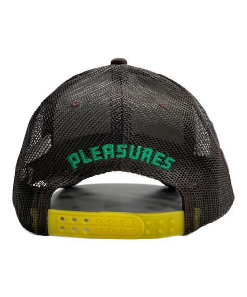 SONIC YOUTH（ソニックユース）SONIC YOUTH (ソニックユース) メッシュキャップ ブラウンの古着・服飾アイテム